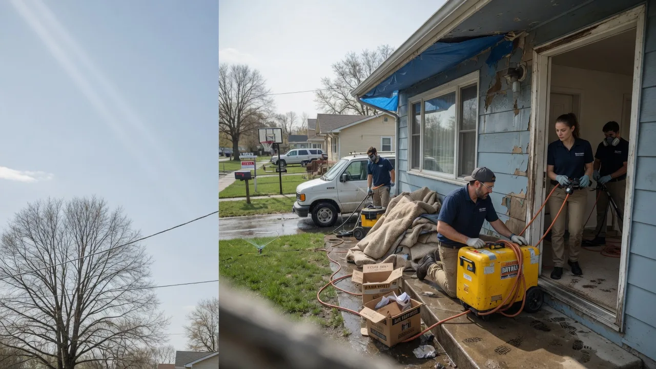 Basement Flood Cleanup in Corry, PA near me